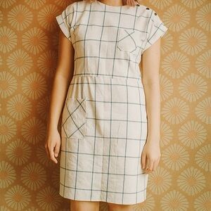 Vintage Window Pane Dress